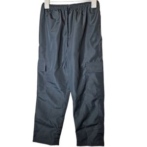 🎁 Workwear Scrubs Unisex  Straight Leg Cargo Pant Gray Medical Nurse S Cherokee